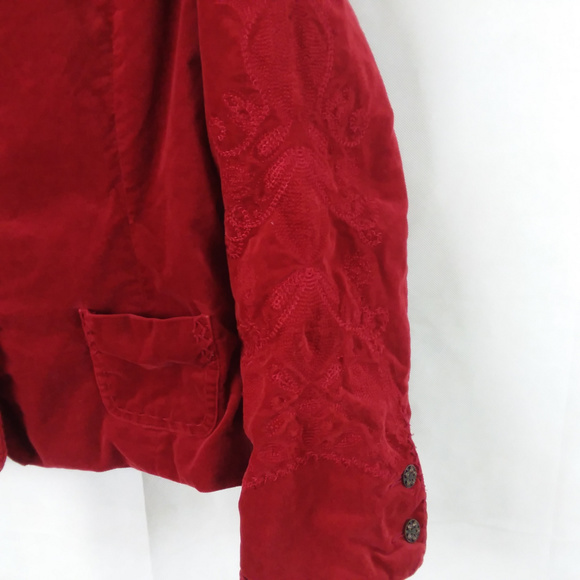 Jenni n Jess Women's Red Blazer Coat Size 14 - Picture 2 of 6